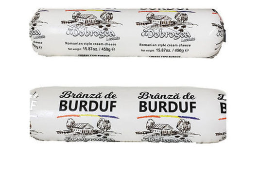 ROMANIAN DOBROGEA Branza De Burduf Cow&Sheep Cheese 350g