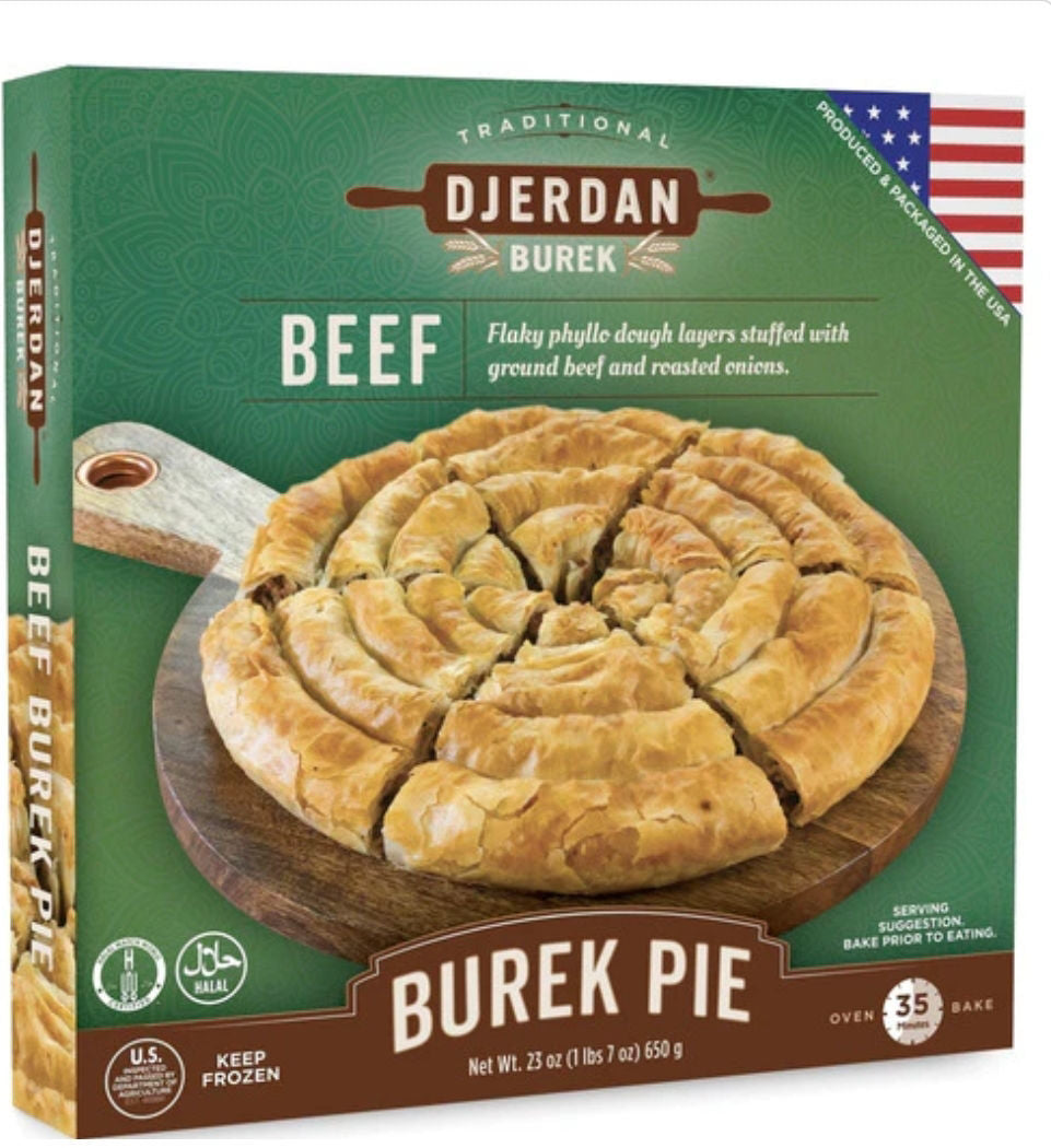 Djerdan halal beef burek 650g