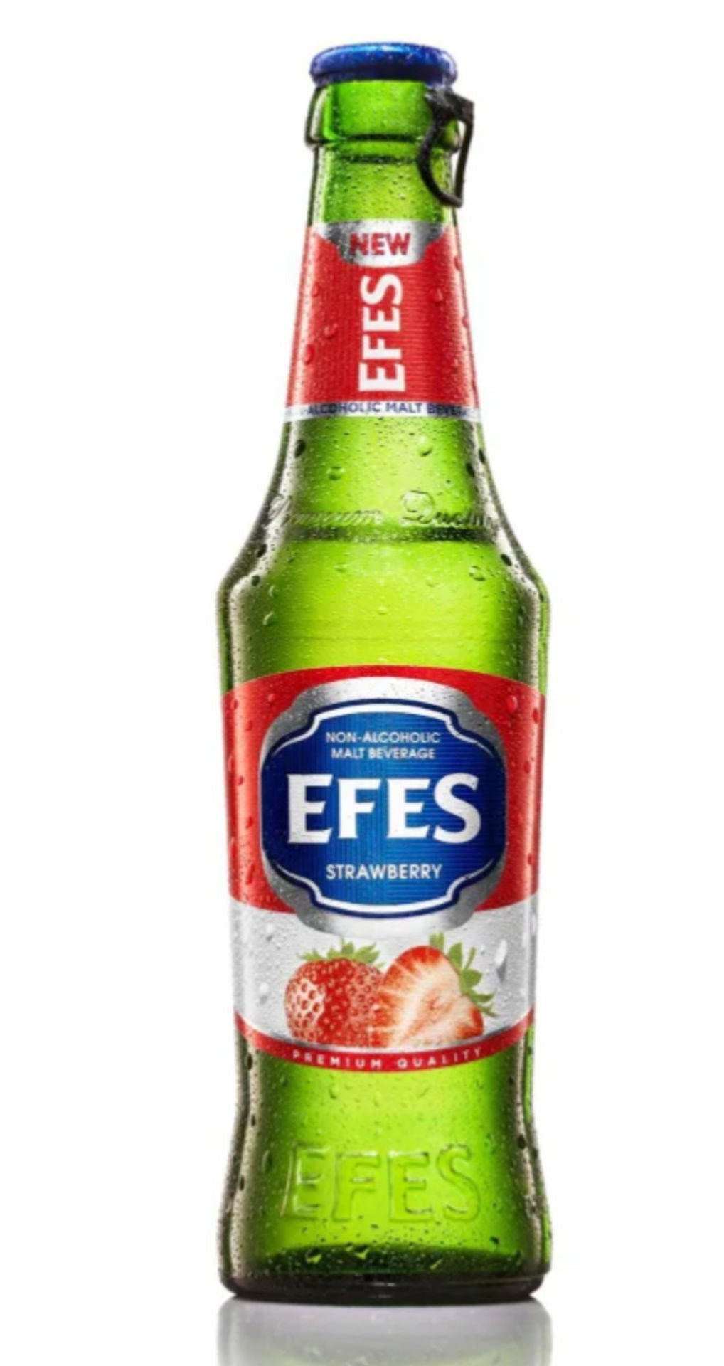 EFES  STRAWBERRY  NON ALCOHOLIC MALT BEER  1 bottle
