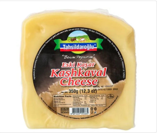 Tahsildaroglu Aged Goat's Milk Kashkaval Cheese Wedge 350g