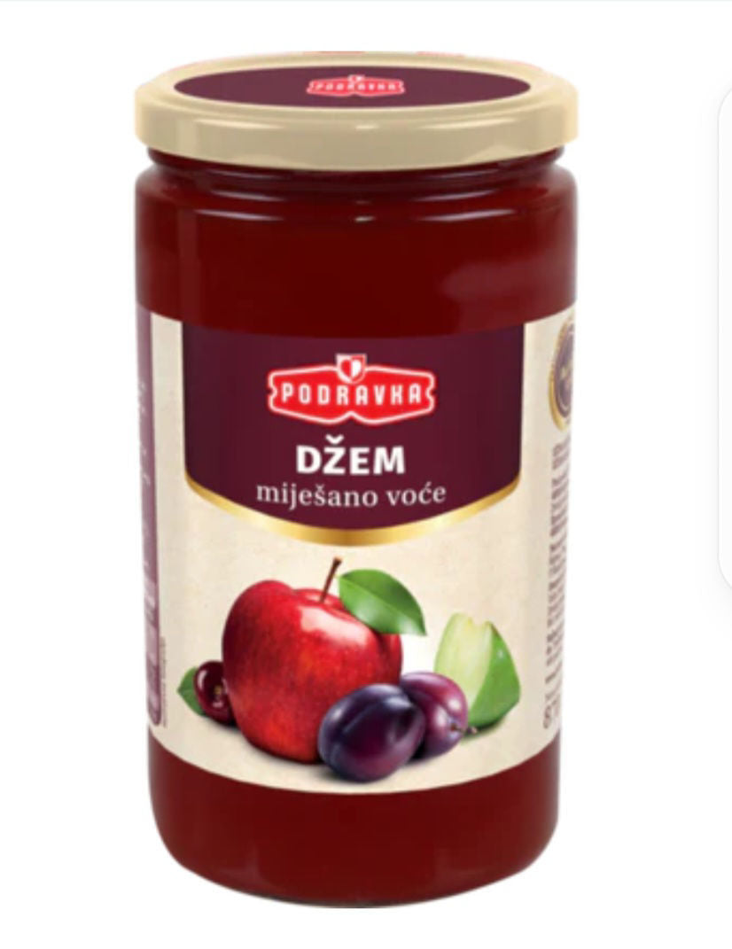 Podravka Mixed Fruit Jam, 30.7 oz - 870g