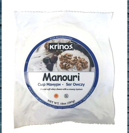 KRINOS manouri cheese 283g pack