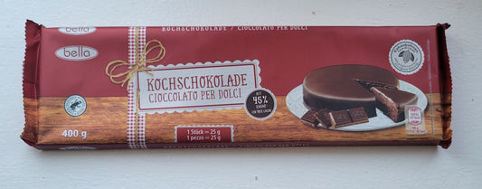 Austrian Bella 49% cacao dark chocolate  150g
