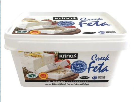 Krinos Greek Feta Cheese 400g