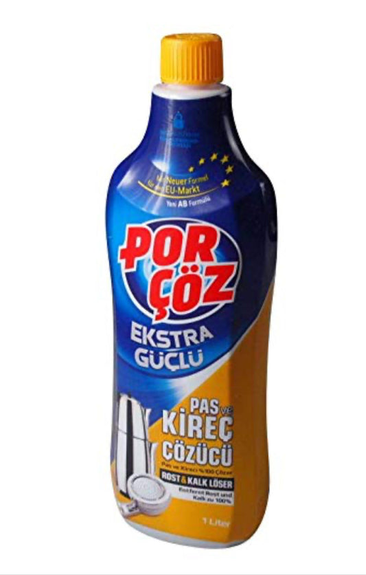 PorCöz  Rust & Lime   Remover (1lt)