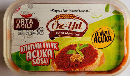 OZYIL ACUKA  HOT WITH WALNUTS  200G