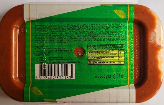 OZYIL ACUKA  HOT WITH WALNUTS  200G