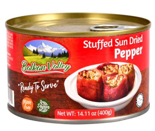 BALKAN USULÜ GÜNEŞTE KURUTULMUŞ BİBER VE PİRİNÇ 400g