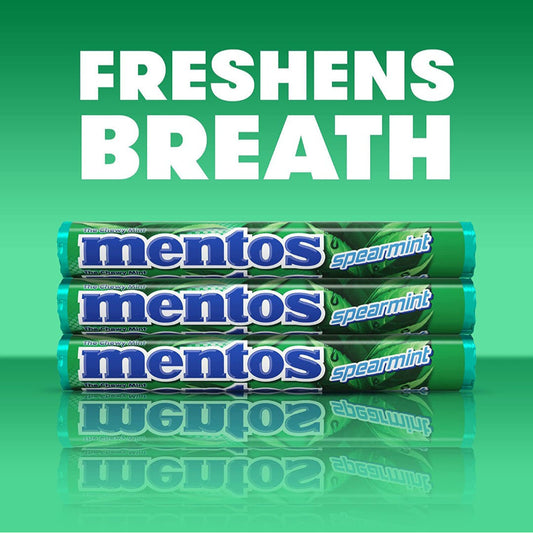 Mentos Chewy SpearMint Candy Roll