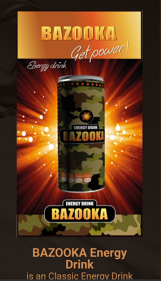Bazooka Energy drink 250ml