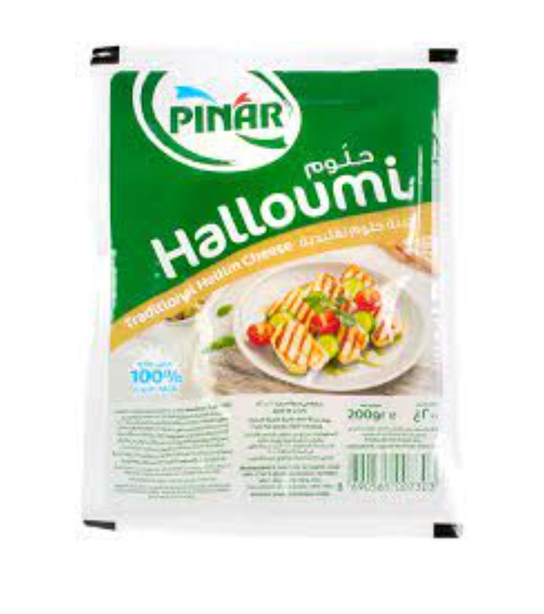 PINAR HALLOUMI CHEESE WHOLE FAT HELLIM PEYNIRI 200GR