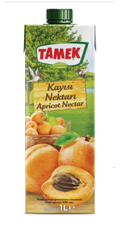 TAMEK APRICOT JUICE 1000ML X 12 PC ( 1 BOX)