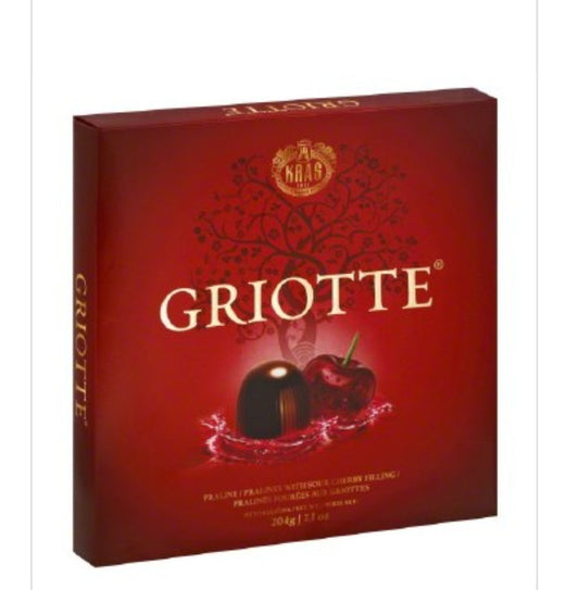 Kras Griotte Cherry Liquor Chocolate Box 204g