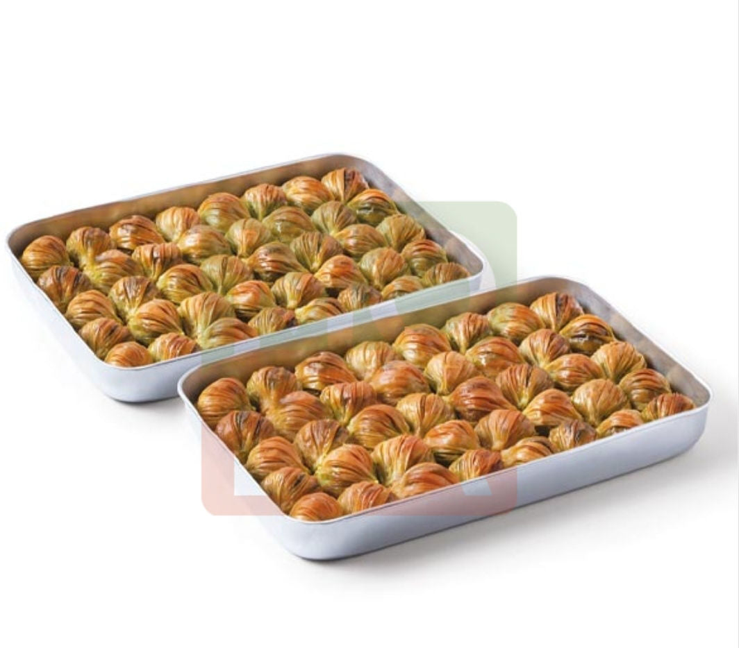 Moda Mussel Shape Baklava  W/Pistachio , 40 pcs, 2.75lb