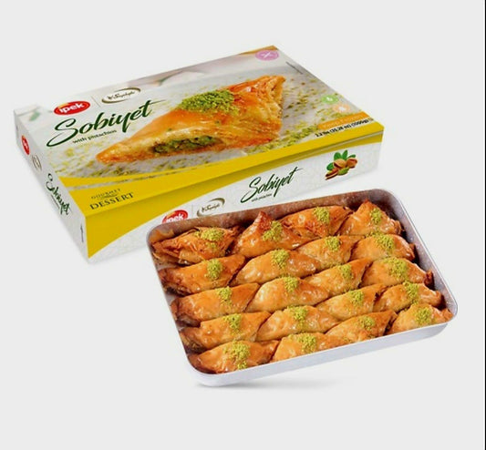 SEYİDOĞLU FISTIKLI SOBİYET BAKLAVA 1000g /2.2LB