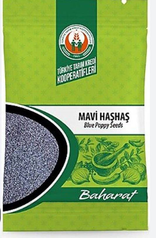 BLUE POPPY SEEDS (MAVI HA?HA?) 100G