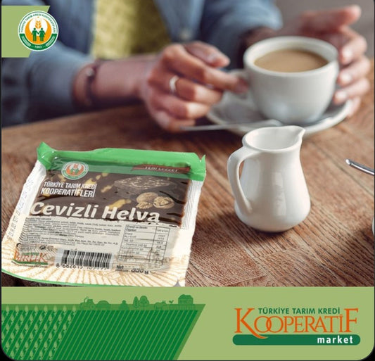 YAZLIK CEVİZLİ HELVA 350G