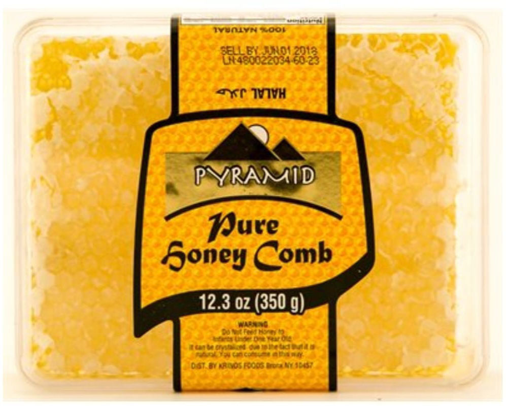Pyramid Honey comb 350g