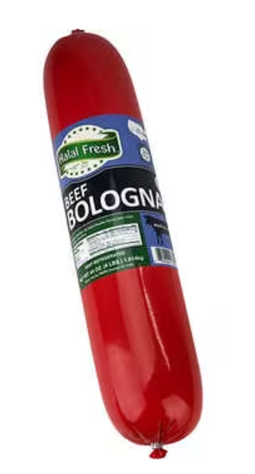 HALAL FRESH Beef BOLOGNA  1lb (454g)