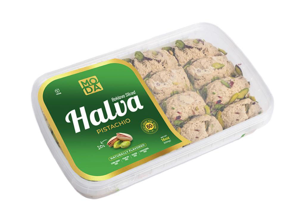 MODA Pistachio Helva in Tray 454g
