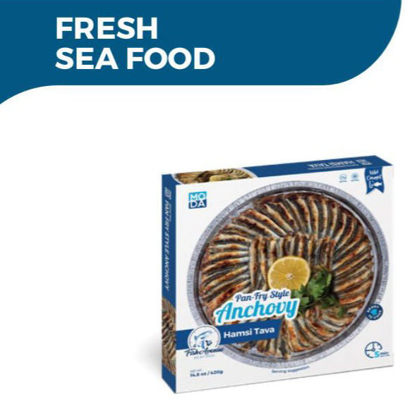 MODA PAN-FRY STYLE GUTTED ANCHOVY 14.8OZ /420G
