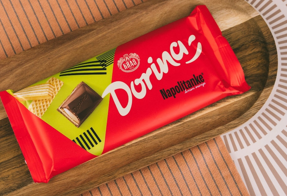 DORINA NAPOLITANKE CHOCOLATE 100G