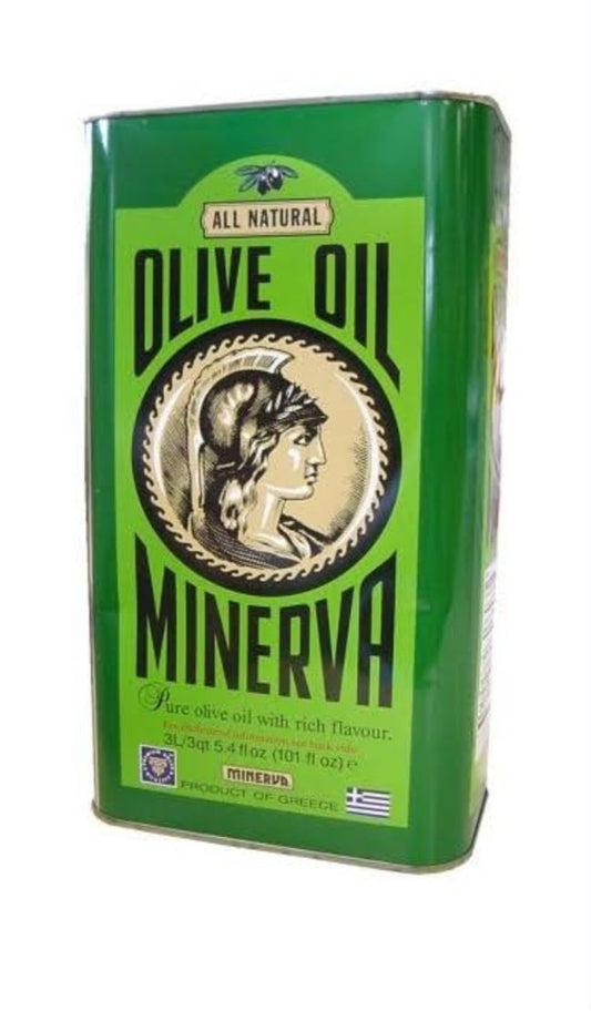 MINERVA  GREEK OLIVE OIL 3LT