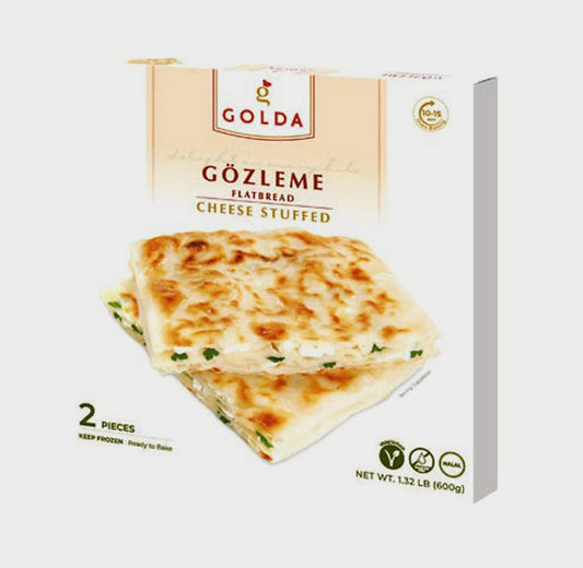 Golda Flatbread Cheese Stuffed 2 pcs 600g  Peynirli Gozleme