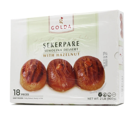 Golda Şekerpare Fındıklı İrmik 1 Lb (454 Gr)