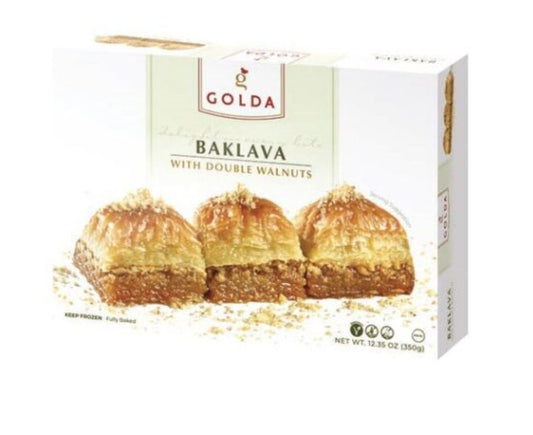 Golda Baklava with Walnuts 12 oz Cevizli Baklava