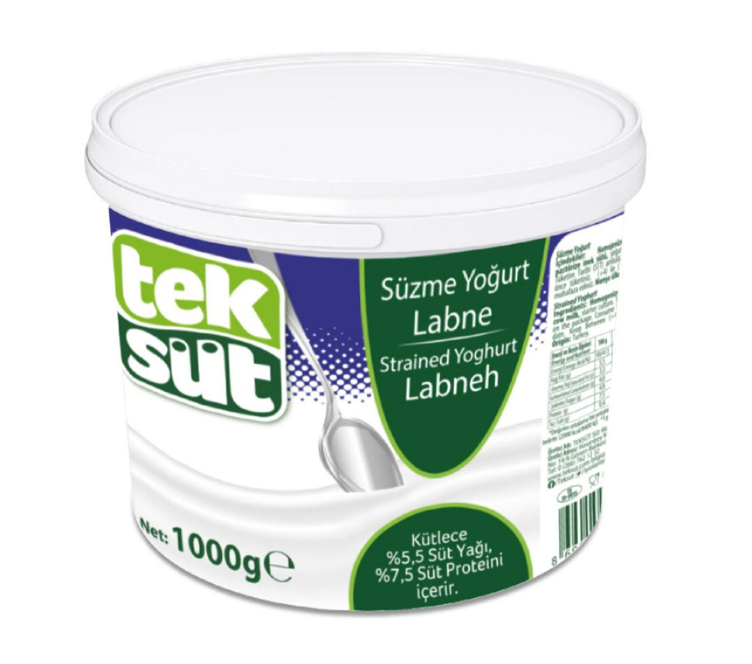 TEKSUT LABNE STRAINED YOGURT 1000G ,(IMPORTED)