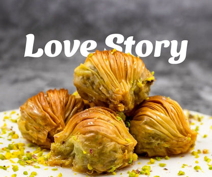 Moda Mussel Shape Baklava  W/Pistachio , 40 pcs, 2.75lb