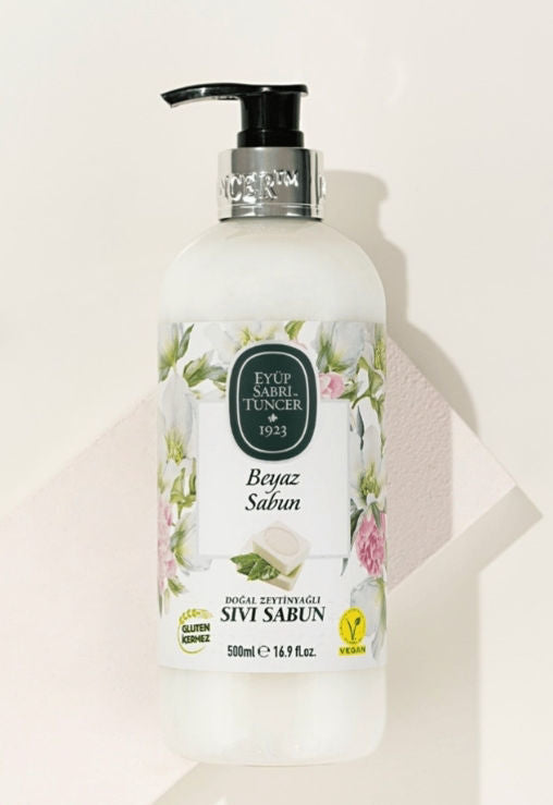 Eyup Sabri Tuncer Natural Olive Oil Liquid White Soap 500 ml