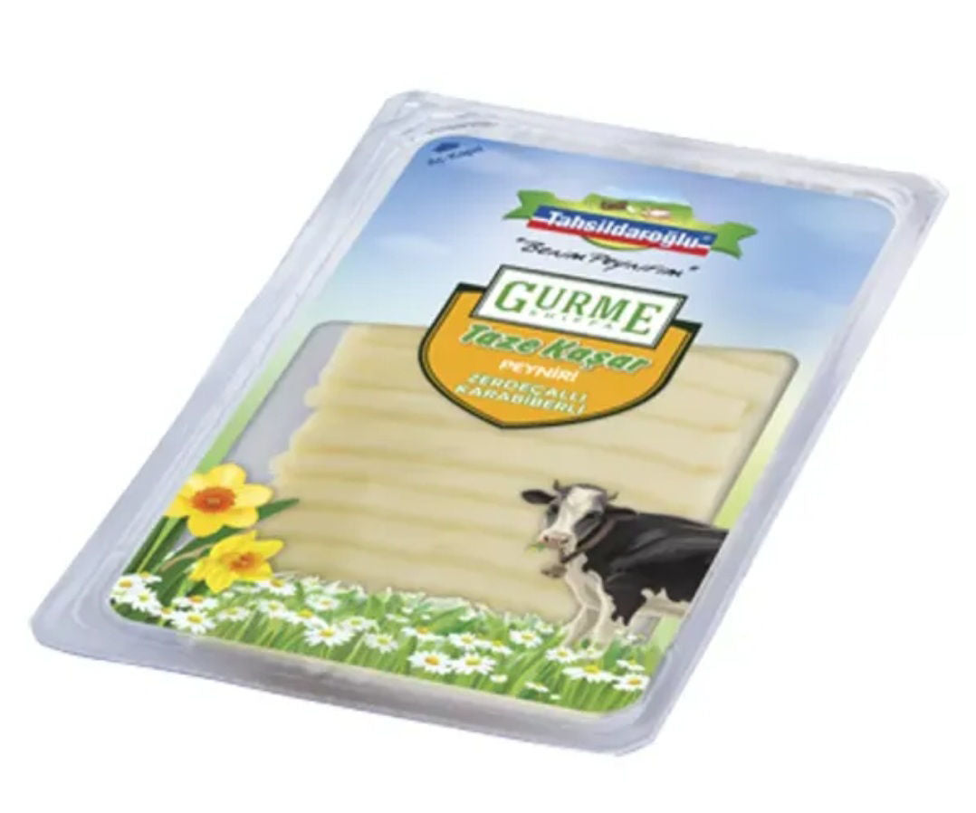 Tahsildaroglu Turmeric&Black Pepper 200g  sliced kashkaval cheese