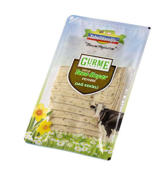 Tahsildaroğlu Kekik dilimli kaşar peyniri 200gr