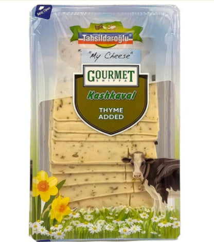 Tahsildaroğlu Kekik dilimli kaşar peyniri 200gr