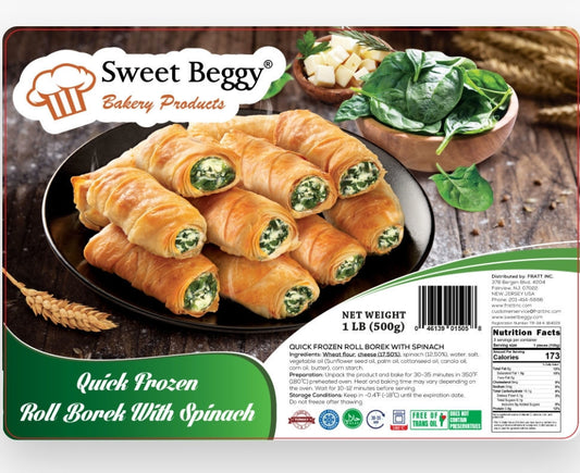 Ispanaklı Peynirli Rulo Börek 500gr