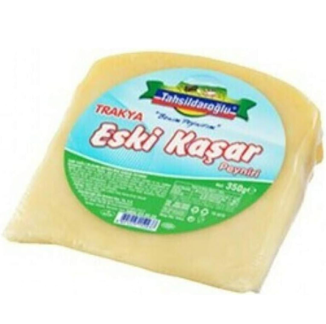 Tahsildaroglu Sheep Aged Kashkaval 350g vac pack - Trakya Kasari - Eski Kasar