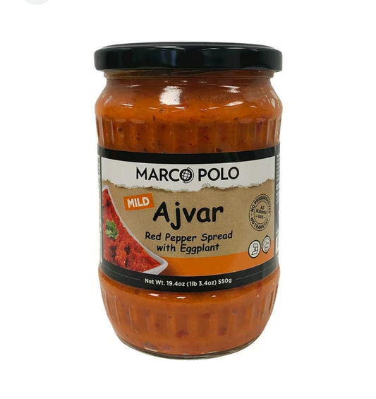 MARCO POLO Mild Ajvar Red Pepper Spread 19.3 oz