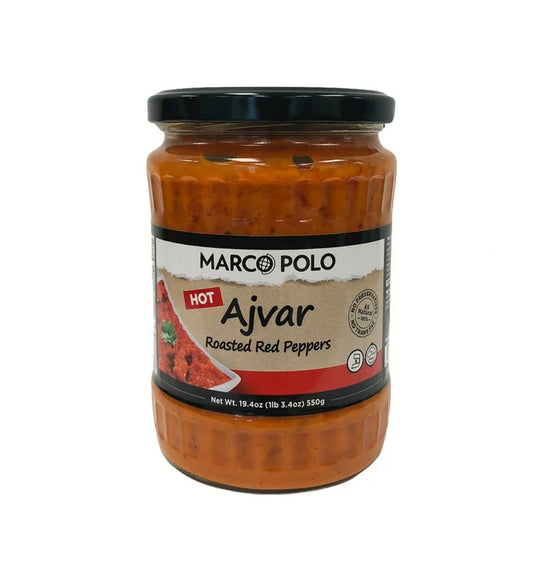 MARCO POLO Hot Ajvar Red Pepper Spread 19.3 oz
