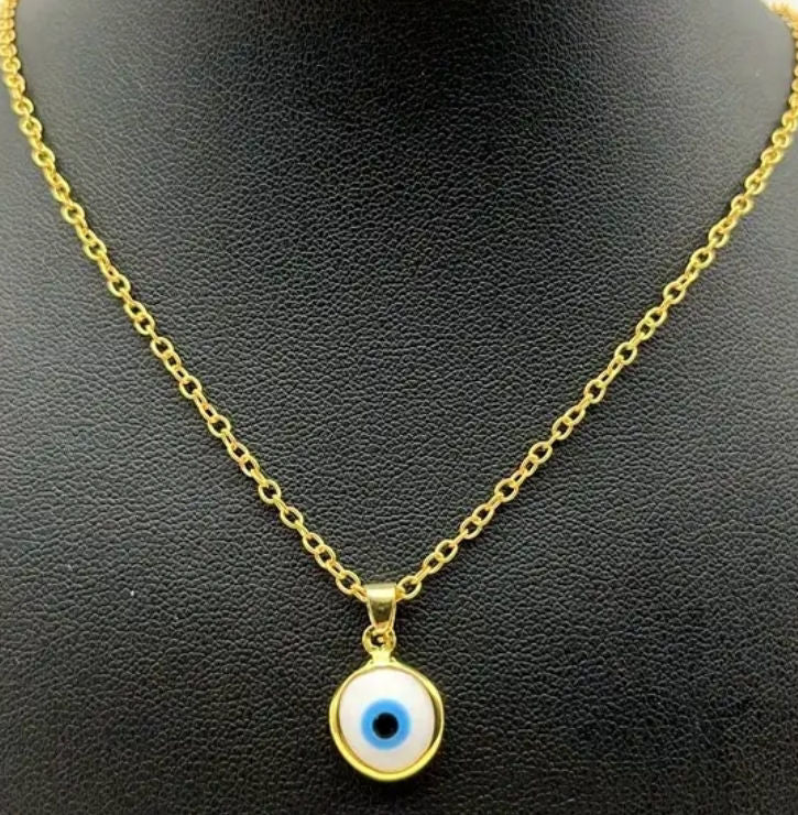 1pc, Turkish Blue Eye Pendant - Protective Evil Eye Necklace for Women