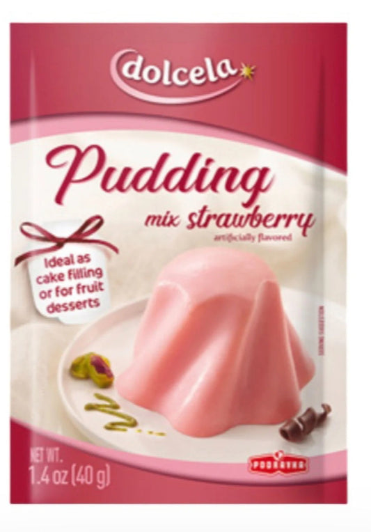 DOLCELLA Pudding mix Strawberry 40g