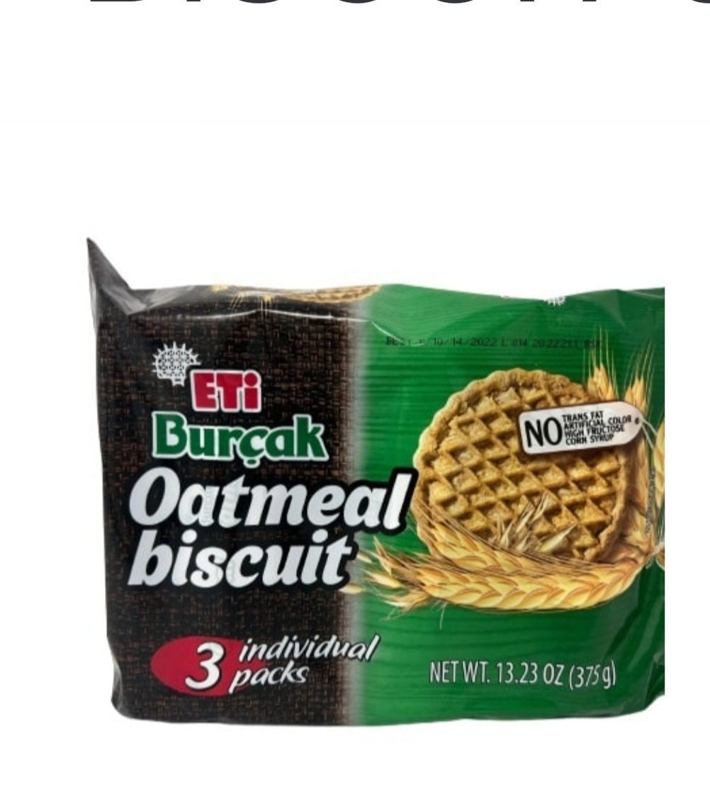 Eti burçak Oat cookie biscuit with milk creme400g