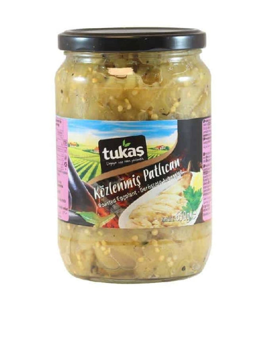 Tukas grilled eggplant  720g