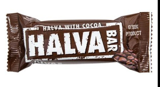 HAITOGLOU Cocoa Halva Snack Bars 40g bar