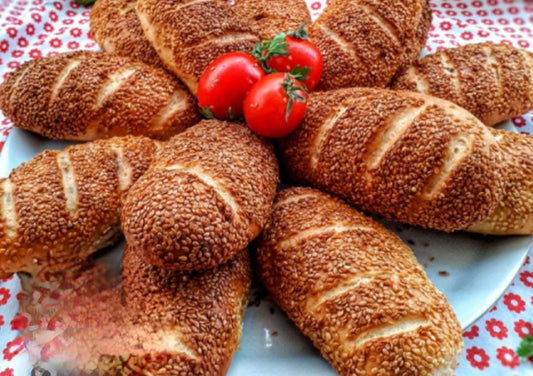 Sucuk ve peynirli simit (3 adet)