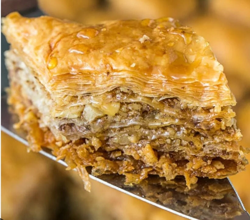 Homestyle tray Baklava w/Walnut & Honey 500g