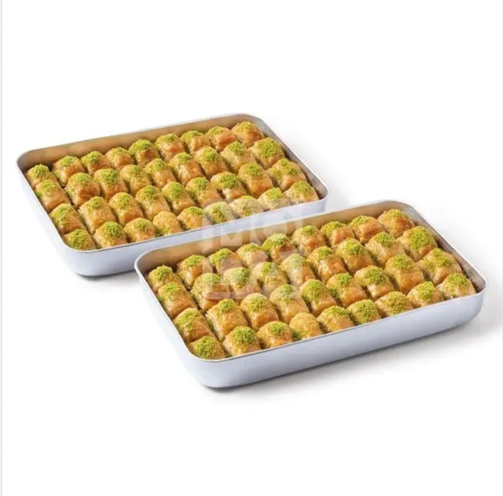 Moda Baklava with double pistachio 36pc ,3lb