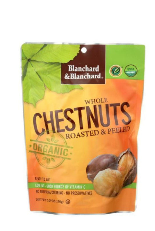 Whole organic Roasted&pealed  Chestnut 150g