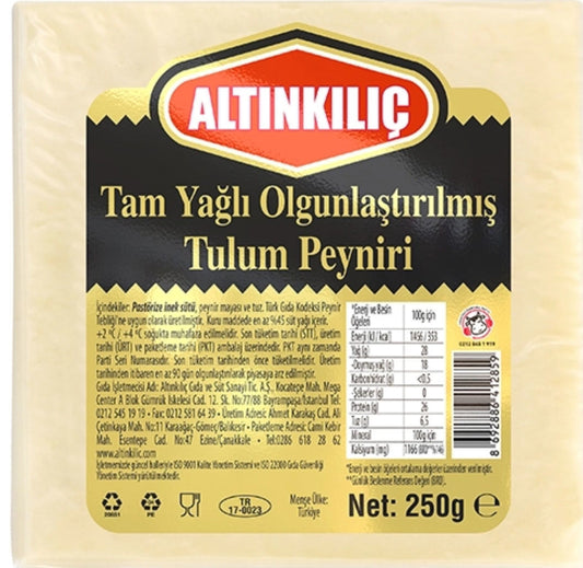 Altinkilic Mandra old aged tulumi cheese 250gr